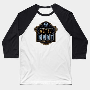 Krat City Hotel Baseball T-Shirt